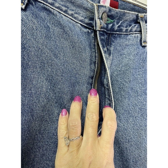 Mens Vintage Tommy Hilfiger Tommy Jeans 90s Era Size 40/32 Made In USA - Picture 7 of 11